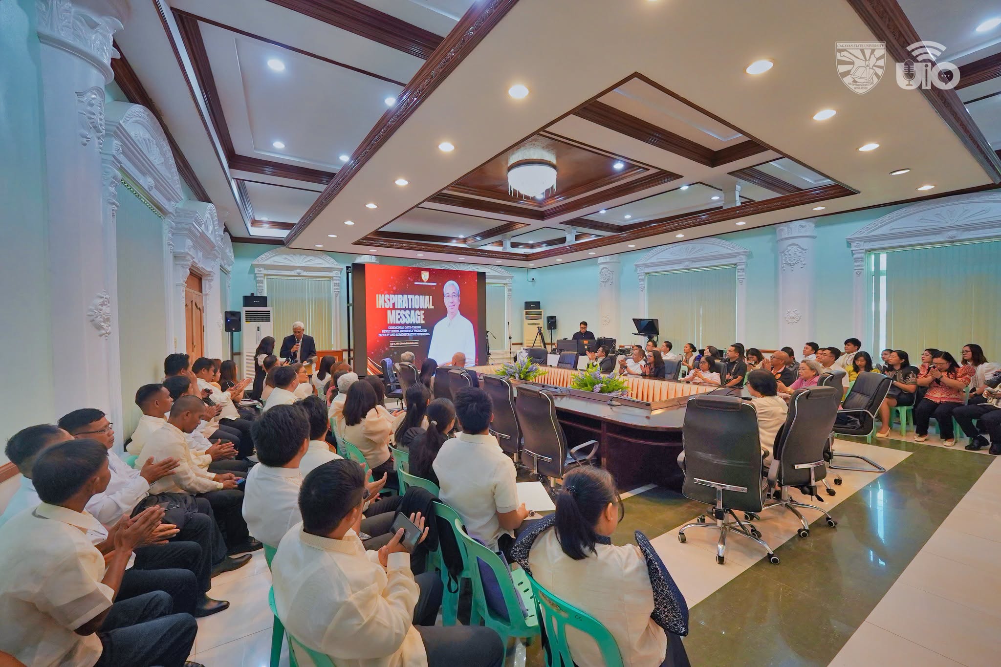OIC PRESIDENT IBAÑEZ ADMINISTERS OATH TO 89 NEWLY HIRED AND PROMOTED CSU EMPLOYEES photo 36